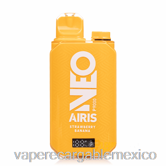Vape Recargable Airis Neo P9000 Desechable Fresa Plátano